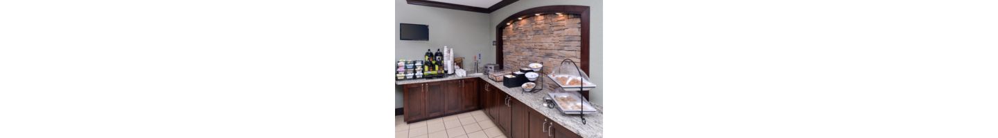 Complimentary hot breakfast daily is included during your stay, including a selection of pastries for on the go. 